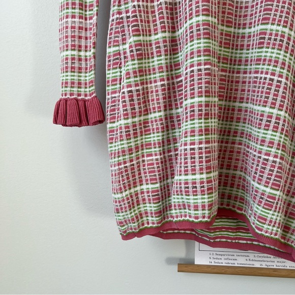 NWT “Finders Keepers” Pink and Green Knit Mini Dress - Picture 2 of 4